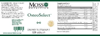 Moss Nutrition OsteoSelect - supplement