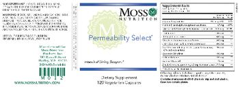 Moss Nutrition Permeability Select - supplement