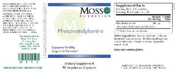 Moss Nutrition Phosphatidylserine - supplement