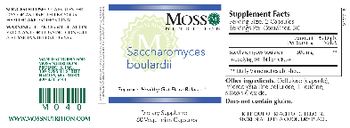 Moss Nutrition Saccharomyces Boulardii - supplement