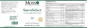 Moss Nutrition SacroSelect - supplement