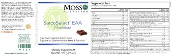 Moss Nutrition SarcoSelect EAA Chocolate - supplement