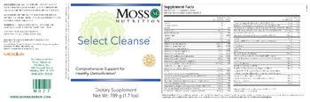 Moss Nutrition Select Cleanse - supplement