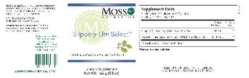 Moss Nutrition Slippery Elm Select - supplement