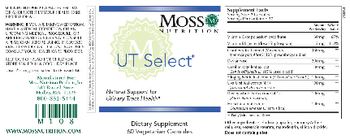 Moss Nutrition UT Select - supplement
