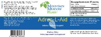 Mountain Meadow Herbs Adren-L Aid - supplementfood supplement