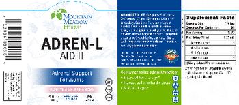 Mountain Meadow Herbs Adren-L-Aid ll - herbal supplement
