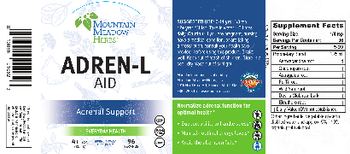 Mountain Meadow Herbs Adren-L-Aid - herbal supplement