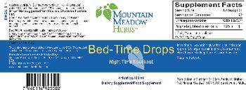 Mountain Meadow Herbs Bed-Time Drops - supplementfood supplement