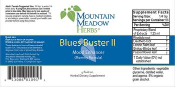 Mountain Meadow Herbs Blues Buster II - herbal supplement