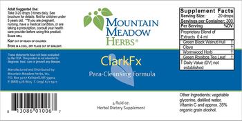 Mountain Meadow Herbs ClarkFx - herbal supplement