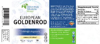 Mountain Meadow Herbs European Goldenrod - herbal supplement