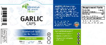 Mountain Meadow Herbs Garlic Caps - herbal supplement