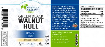 Mountain Meadow Herbs Green Black Walnut Hull - herbal supplement