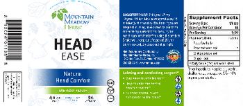 Mountain Meadow Herbs Head Ease - herbal supplement