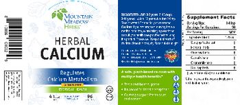 Mountain Meadow Herbs Herbal Calcium - herbal supplement