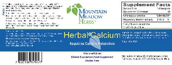 Mountain Meadow Herbs Herbal Calcium - supplementfood supplement