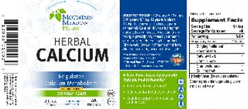 Mountain Meadow Herbs Herbal Calcium - herbal supplement