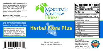 Mountain Meadow Herbs Herbal Flora Plus - herbal supplement