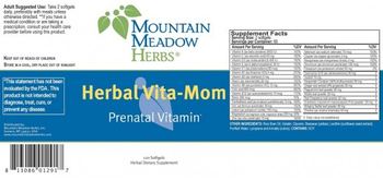 Mountain Meadow Herbs Herbal Vita-Mom - herbal supplement