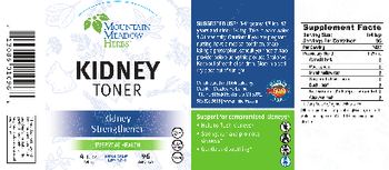 Mountain Meadow Herbs Kidney Toner - herbal supplement