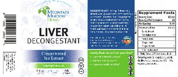 Mountain Meadow Herbs Liver Decongestant - herbal supplement