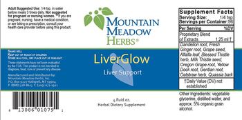 Mountain Meadow Herbs LiverGlow - herbal supplement