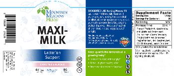 Mountain Meadow Herbs Maxi-Milk - herbal supplement