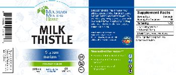 Mountain Meadow Herbs Milk Thistle 300 mg - herbal supplement