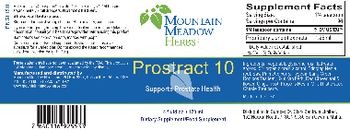 Mountain Meadow Herbs Prostract 10 - supplementfood supplement