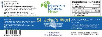 Mountain Meadow Herbs St. John's Wort - herbal supplement