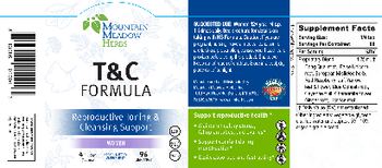 Mountain Meadow Herbs T&C Formula - herbal supplement
