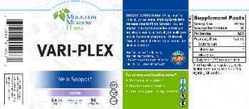 Mountain Meadow Herbs Vari-Plex - herbal supplement