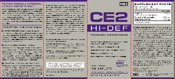 MRI CE2 Hi-Def - supplement