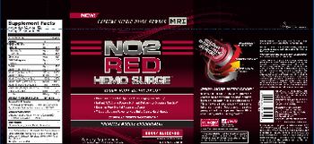 MRI NO2 Red Hemo Surge Berry Blizzard - supplement