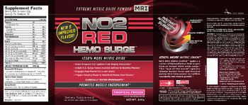 MRI NO2 Red Hemo Surge Tropical Freeze - supplement