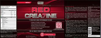 MRI Red Crea7ine Fruit Punch - supplement