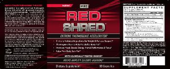 MRI Red Shred - supplement