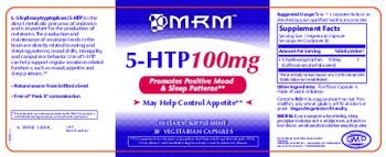 MRM 5-HTP 100 mg - supplement