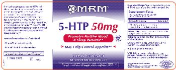 MRM 5-HTP 50 mg - supplement