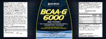MRM BCAA+G 6000 - supplement