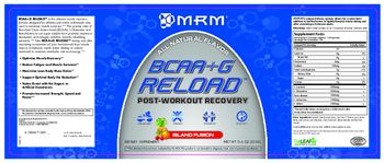 MRM BCAA+G Reload Island Fusion - supplement