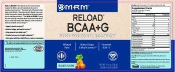 MRM BCAA+G RELOAD Island Fusion - supplement