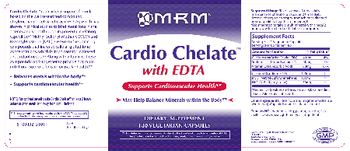 MRM Cardio Chelate with EDTA - supplement