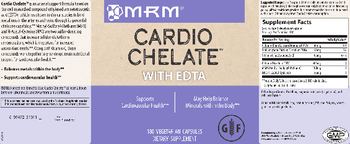 MRM Cardio Chelate with EDTA - supplement