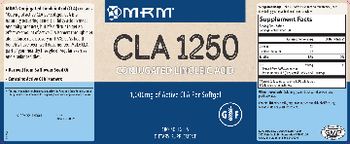 MRM CLA 1250 - supplement