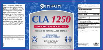 MRM CLA 1250 - supplement