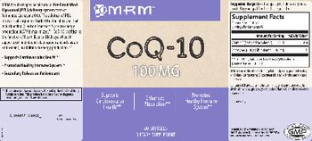 MRM CoQ-10 100 mg - supplement