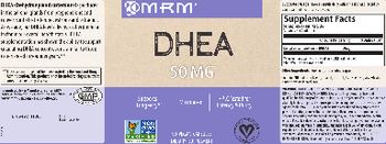 MRM DHEA 50 mg - supplement