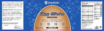 MRM Egg White Protein Chocolate - supplement